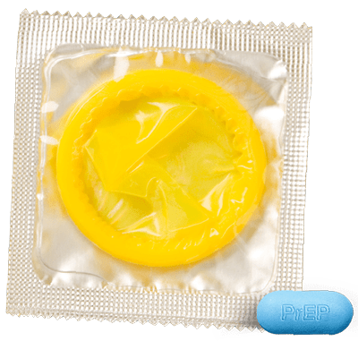 Yellow condom